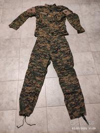 tuta mimetica militare softair 