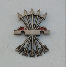 Placca FALANGE spagnola Gerarchi truppe di Franco