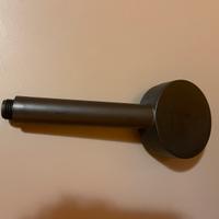 Soffione doccino multifunzione per doccia nero