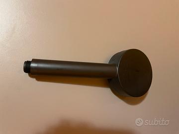 Soffione doccino multifunzione per doccia nero