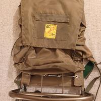 Zaino vintage telaio in alluminio con