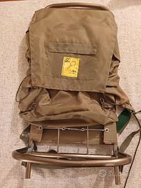 Zaino vintage telaio in alluminio con