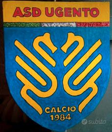 Ugento Calcio Gagliardetto artigianale 