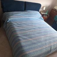 Sistema letto matrimoniale + rete +materasso
