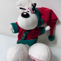 diddle peluche babbo natale con ventosa