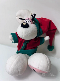 diddle peluche babbo natale con ventosa