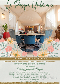 Pasqua e Pasquetta in Umbria a pochi km da Roma