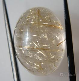 Quarzo rutilato naturale 21.48 ct (1417)