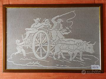 Quadro all’uncinetto 103x71