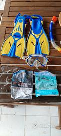 Set da snorkeling Crivit da bambino