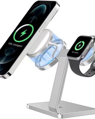 Supporto Caricabatterie MagSafe iPhone/Apple Watch