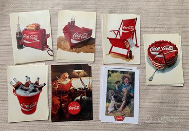 Cartoline pubblicitarie CocaCola