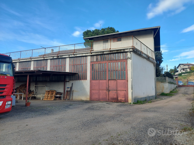 Capannone industriale con annessa villa