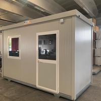 BOX 4X2 M MONOBLOCCO COIBENTATO BARACCA CONTAINER