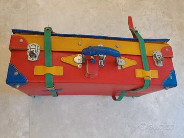 Valigia in pelle "Benetton"