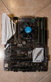 Blocco PC ASUS Z170-A + i5-6500 + 32GB RAM DDR4