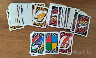 Carte del gioco UNO Extreme