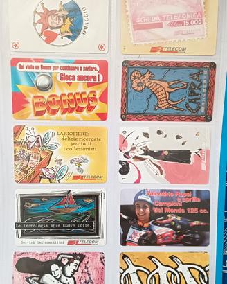lotto 50 schede telefoniche nuove
