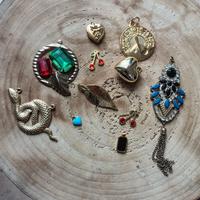 Lotto Ciondoli Mix Vintage e Moderni