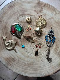 Lotto Ciondoli Mix Vintage e Moderni