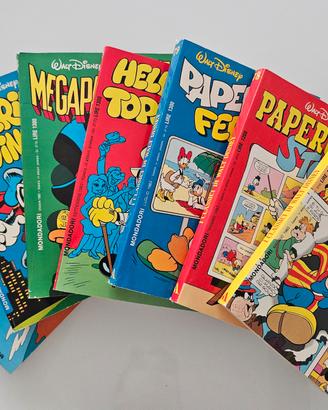 Lotto 7 Classici di Walt Disney Mondadori – 1983