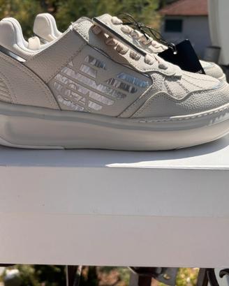 Sneakers Emporio Armani in pelle
