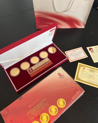 Monete commemorative pechino 2008