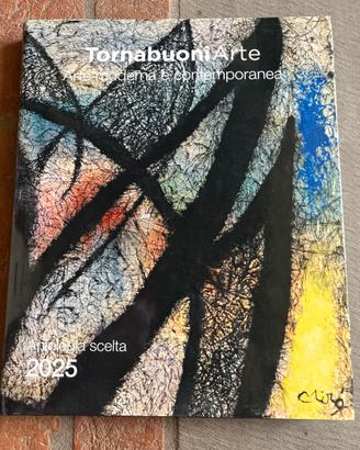 Libro su catalogo opere Tornabuoni Art 2025 nuovo