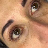 Effetto laminazione ciglia