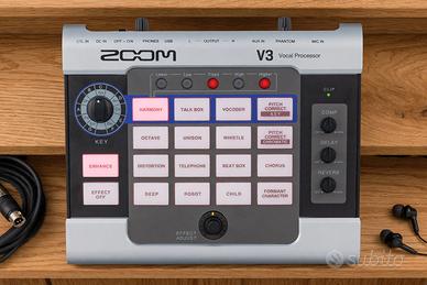 Zoom V3 Vocal Processor - multieffetto voce USB