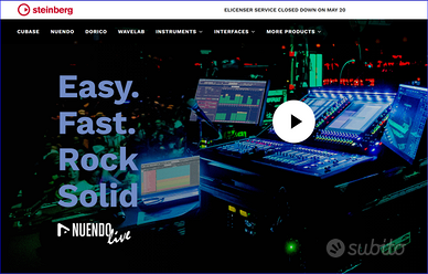 Licenza Nuendo Live