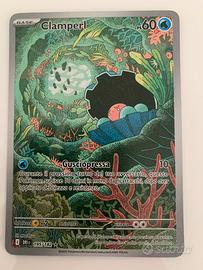 Clamperl 195/182 secret rara pokemon