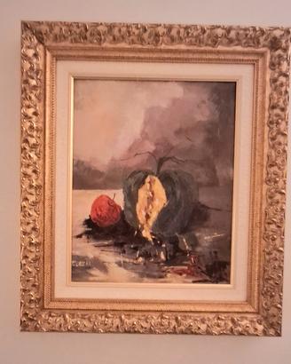 quadro Zucca .Tiziano Calcari 