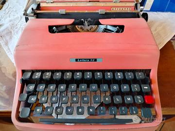 Rara Olivetti 32 rosa.