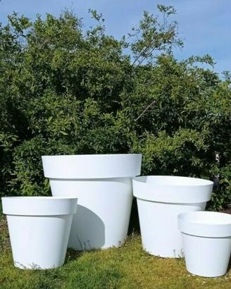 VASI PLASTICA TONDO CON RUOTE DA Ø 80 60 50 40 cm