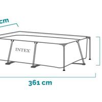 Piscina INTEX 300x200x75cm