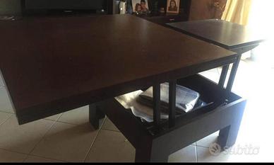 Tavolino trasformabile in tavolo cucina