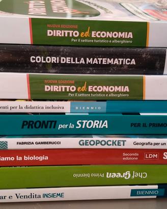 Libri usati scuola primo anno scuola alberghiera