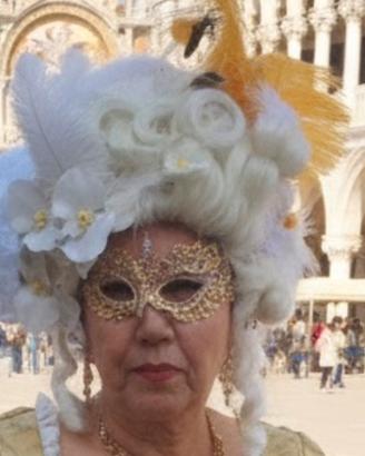 Parrucca Scenografica Stile Settecento "Gran Galà"