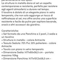Set da giardino