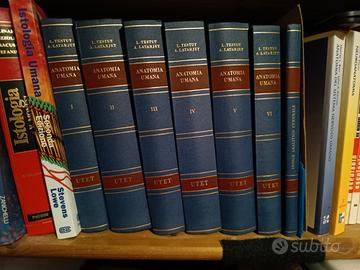 Trattato Anatomia Testut Latarjet 7 Volumi