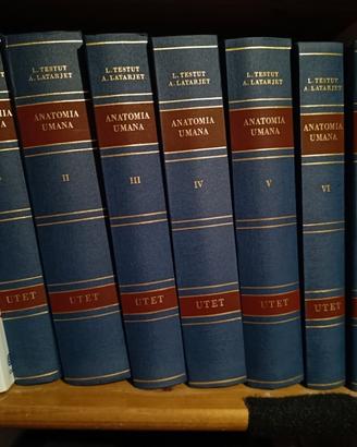 Trattato Anatomia Testut Latarjet 7 Volumi