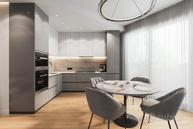 Bilocale con giardino