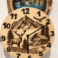 Orologi e oggetti in legno personalizzati