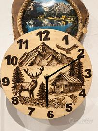 Orologi e oggetti in legno personalizzati