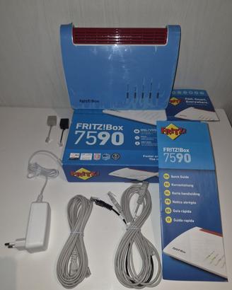 Router FRITZ!Box 7590 Nuovo Firmware 8.25 Sbloccat