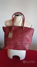 Borsa Tosca Blu Nuova 100% in Pelle Bovina