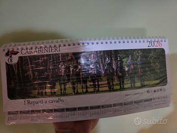 Calendario planning da tavolo Carabinieri 2026