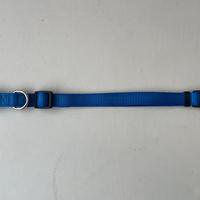 Collare in nylon blu