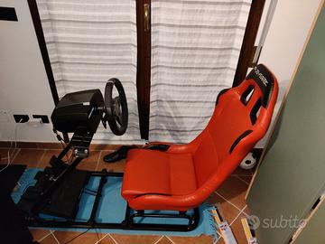Simulatore Fanatec+Playseat